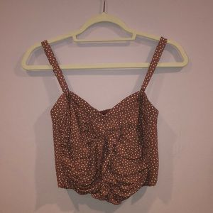 Abercrombie cropped tank